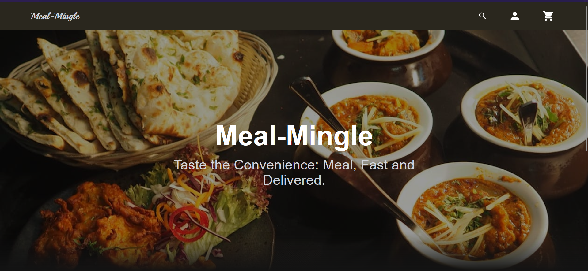 Online Meal Mingle